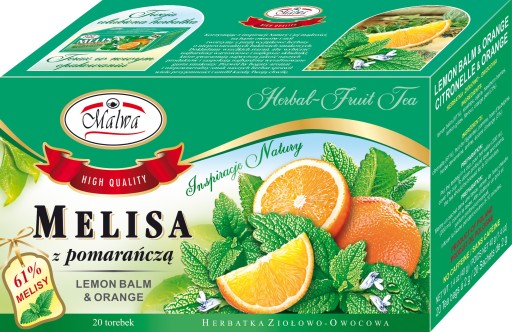 Melissa slezová s pomarančom 40 g (20 x 2 g)