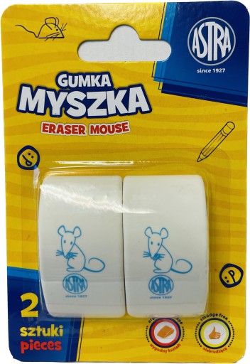 Guma na myš, 2 kusy, blister Astra