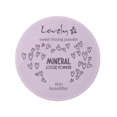 Lovely Mineral Loose Mineral Powder, silne zmatňujúci púder na tvár 5,5 g