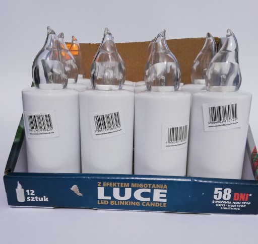Vložka do LED sviečky Luce 15 cm