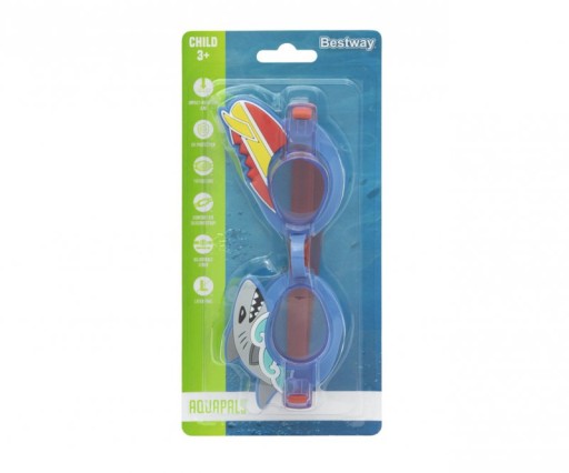 Plavecké okuliare Bestway 21080 AquaPals Shark