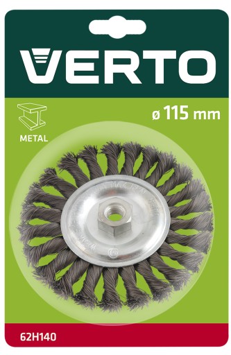 Drôtená kotúčová kefa 115 mm x M14