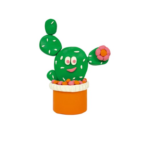 PLASTICINE Alpino kreatívna sada CACTUS 25g x 4 farby