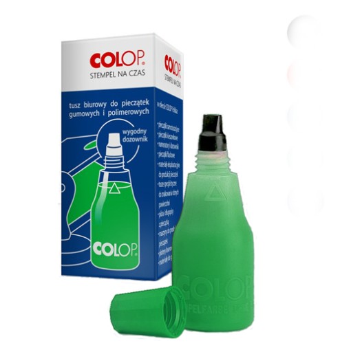 Razítkovací atrament Colop 25 ml, zelený
