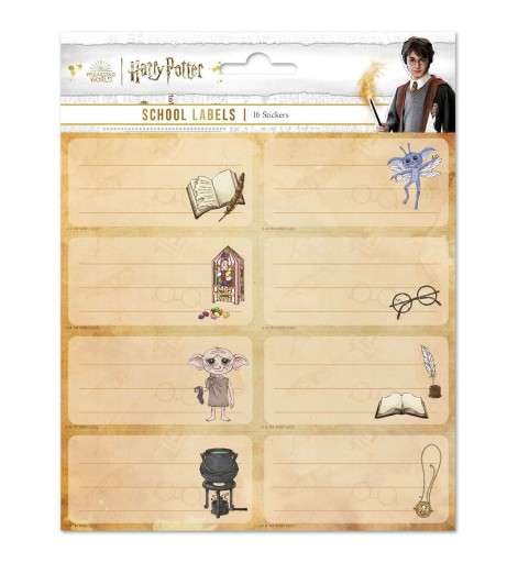 Harry Potter - nálepky na zošity