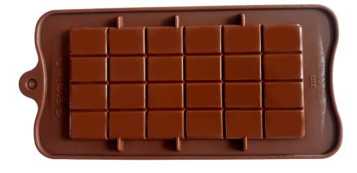 Silikónová forma na mini čokoládové tyčinky, 12 ks.