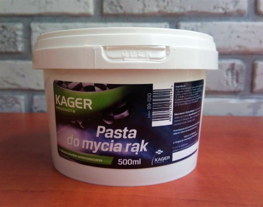 KAGER BHP pasta na umývanie rúk 0,5L