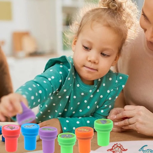 PEČIATKY PRE DETI ZVIERATKÁ PEČIATKY 10 ks SADA PEČIATKY PEČIATKY