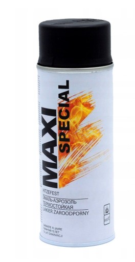 Žiaruvzdorný lak MOTIP MAXI SPECIAL čierny 400ml