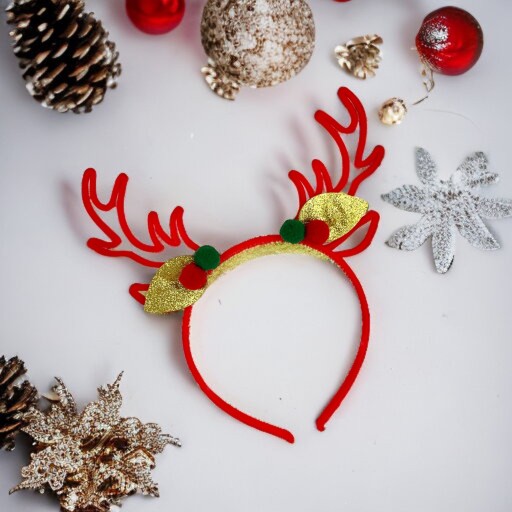 Čelenka REINDEER ROHY Jelenie lesné zvieratká RUDOLF