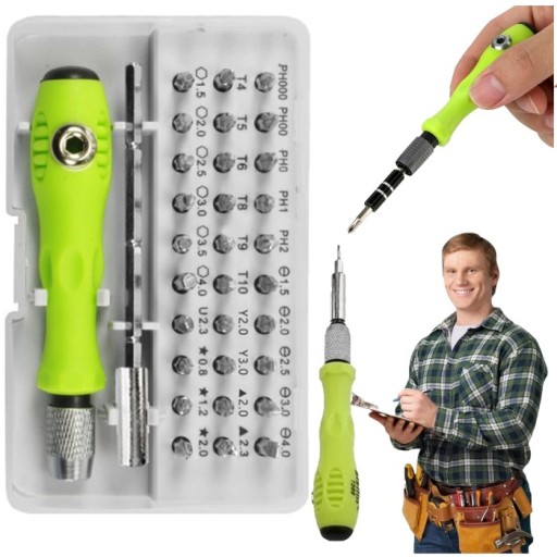 SADA PRESNÝCH SKRUTKOVAČOV TORX SKRUTKOVAČOV 32v1