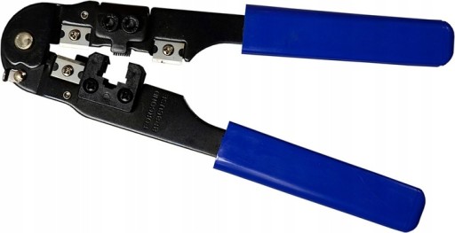 Krimpovací nástroj pre LAN RJ45 MODULÁRNE ZÁSTRČKY RJ-45 REZACIA FUNKCIA