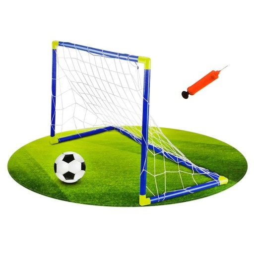 FUTBALOVÁ BRANKA S LOPTOU A PUMPOU Futbal Šport MINI