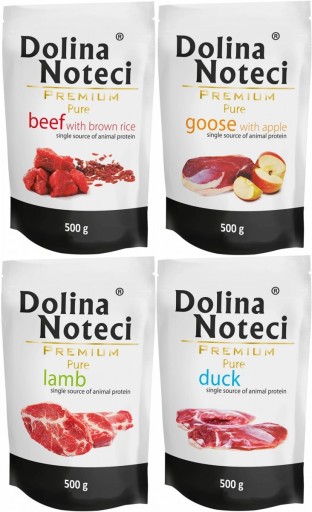 DOLINA NOTECI PREMIUM PURE Hovädzie s ryžou 500g
