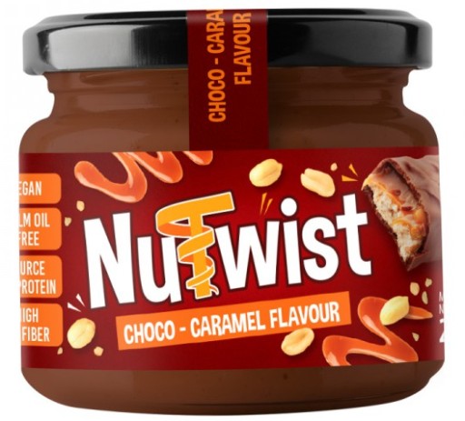 Nutwist - Orieškový krém s príchuťou čokoládovo-kokosovej tyčinky s hoblinami