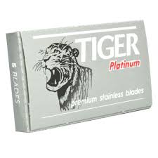Žiletky na holenie Tiger Platinum 5 kusov