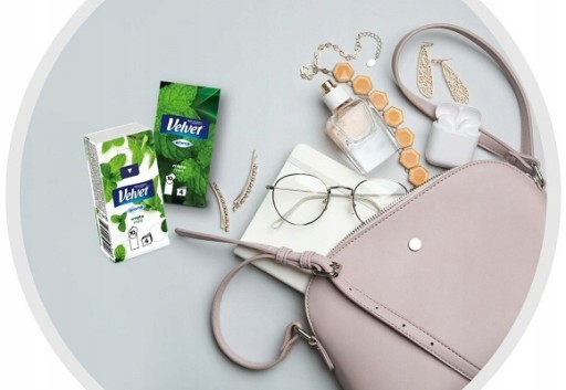 Hygienické obrúsky s vôňou zamatu 4 vrstvy 10 x 10 kusov