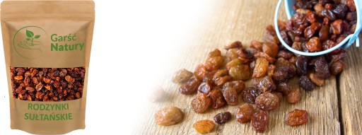 SULTAN HISTORIE 500g Sladké čerstvé sultánky Delicious VYSOKÁ KVALITA 0,5kg