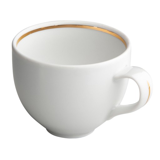 Porcelánová šálka na kávu MariaPaula Natura Złota Linia 250 ml