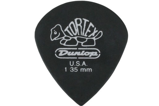 JIM DUNLOP Pitch Black Jazz III kocka 1,35