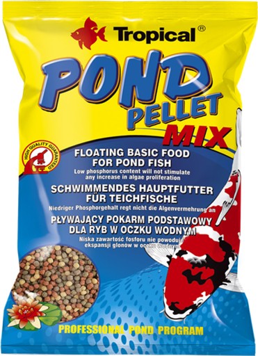 TROPICAL Pond Pellet Mix 130g/1L Pond Food