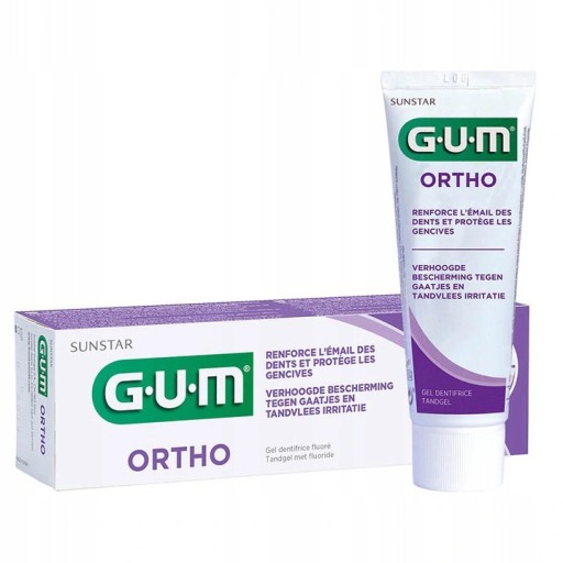 Sunstar GUM Ortho zubná pasta 75 ml
