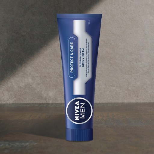 NIVEA MEN krém na holenie Protect&Care 100 ml