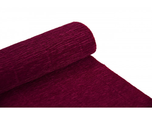 Krepový papier Taliansky krepový papier 180g (50cmx2,5m) CHERRY 584