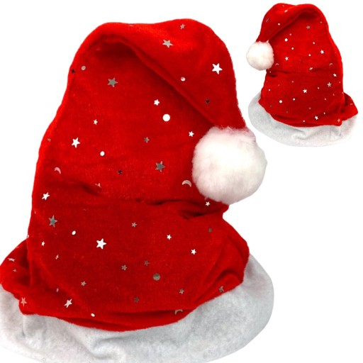 PLYŠOVÁ SANTA čiapka, SANTA outfit