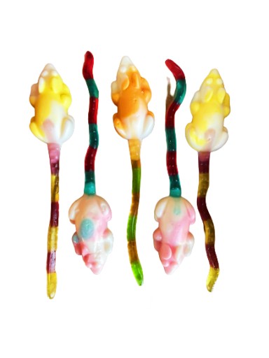 Playmouse ovocné myši Trolli želé 100g