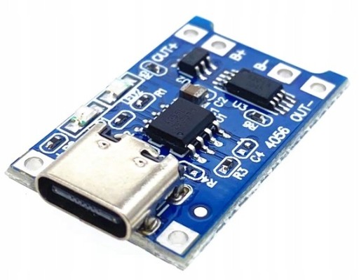 TP4056 18650 LI-ION USB TYP C NABÍJAČKA