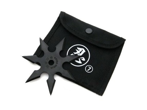 Nôž STAR SHURIKEN 7 Vrhacích nožov N403