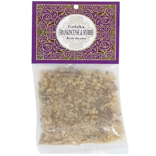 Goloka živicové kadidlo - Frankincense & Myrra