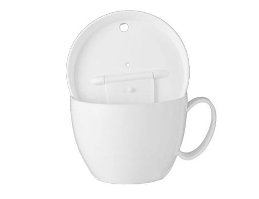 OPÄTOVNE POUŽITEĽNÝ hrnček S viečkom 250ML BI