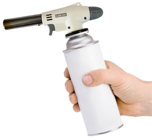 RUČNÝ KERAMICKÝ PLYNOVÝ HORÁK S AUTOMATICKOU NÁPLŇOU