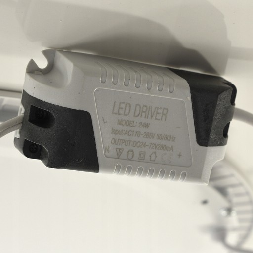 Halogénový stropný panel pod omietku SLIM 6W