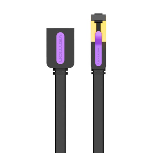 VENTION PLOCHÝ PREDLŽOVACÍ SIEŤOVÝ KÁBEL CAT7 RJ45 NA RJ45 LAN 10GB/S 1,5M