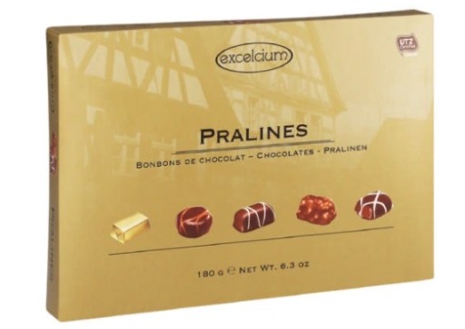 Pralinky Excelcium zlaté 180g