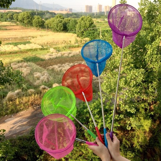 SKLADACIA TELESKOPICKÁ SIEŤ PROTI HMYZU NA MOTÝLE A RYBY