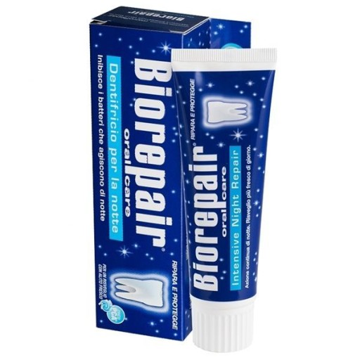 BIOREPAIR Nočná pasta na rekonštrukciu zubov 75ml