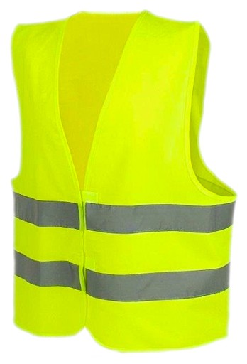 REFLEXNÁ VESTA ŽLTÁ ŽLTÁ 2KS P3J13