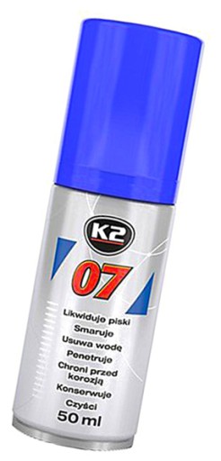 K2 07 ODSTRAŇOVANIE HRDZE UNIVERZÁLNY PRÍPRAVOK 50ML 2KS V0G86