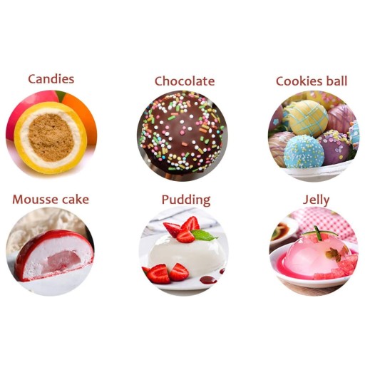 Forma, silikónová forma na pečenie na cupcaky, muffiny a polguľa