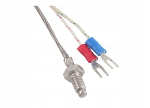 TERMOČLÁNOK TEPLOTNÝ SNÍMAČ K 400C M6 1,0m