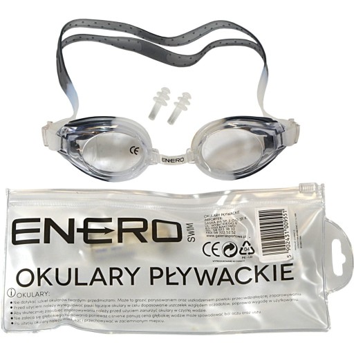 PLAVECKÉ OKULIARE SO ZÁTKAMI ENERO BLACK