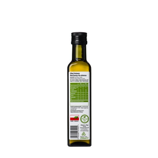 Za studena lisovaný ľanový olej Olejowy Raj 250 ml