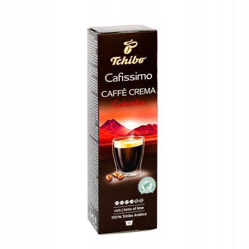 TCHIBO CAFISSIMO KAWA Caffe Crema Colombia 10 kapsúl