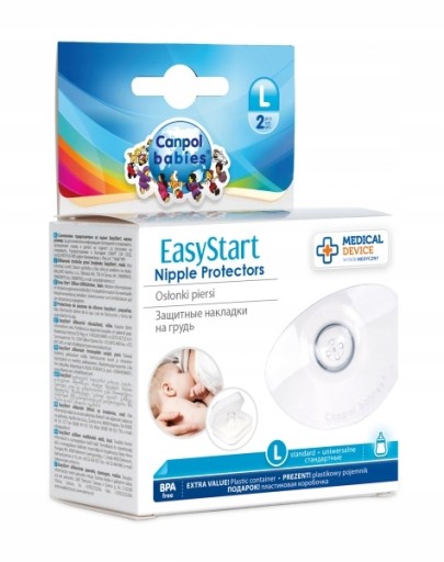 EasyStart chrániče prsníkov 2 ks.CANPOL