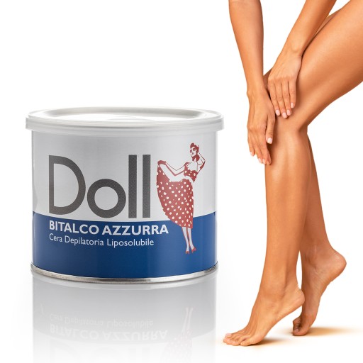 DOLL Xanitalia Depilačný vosk na odstraňovanie chĺpkov v dóze BITALCO 400 ml