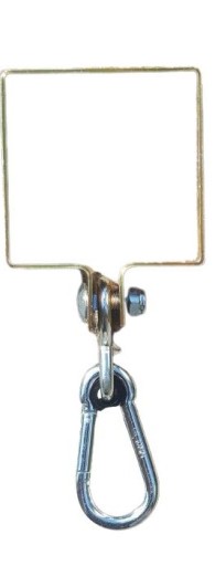Štvorcová otočná svorka 120/120 mm